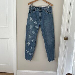 Urban Renewal Remade Levi’s® Star Patch Jean Urban Outfitters approx size 10